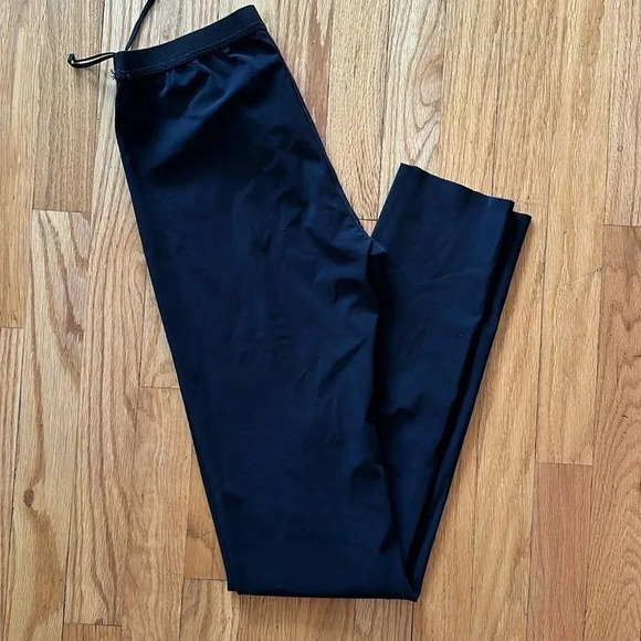 Ilaria Nistri sz IT 44 US black leggings stretch pants good pre owned condition - Picture 1 of 9